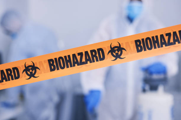 Professional Infectious Disease Decontamination technician working in Hewitt, TX